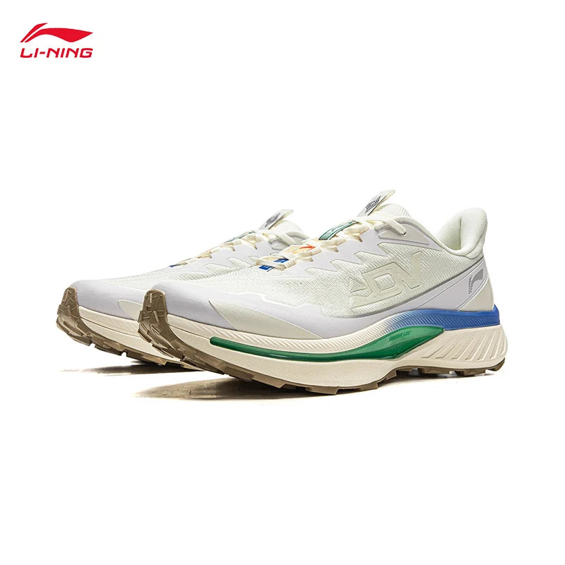 LI-NING BEN XIAO Men's Trail Running Shoes LN DWR water-repellent Breathable Support Stable Off road Sports Shoes ARNV015
