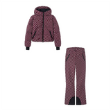 Gemini said Hooded Down Jacket & Flare Pant Set
