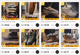 Maden Classic Brown Spliced German Trainer Shoes Flat Low-top Sneakers for Men's Spring and Autumn Casual Lace-up Sporty Shoes