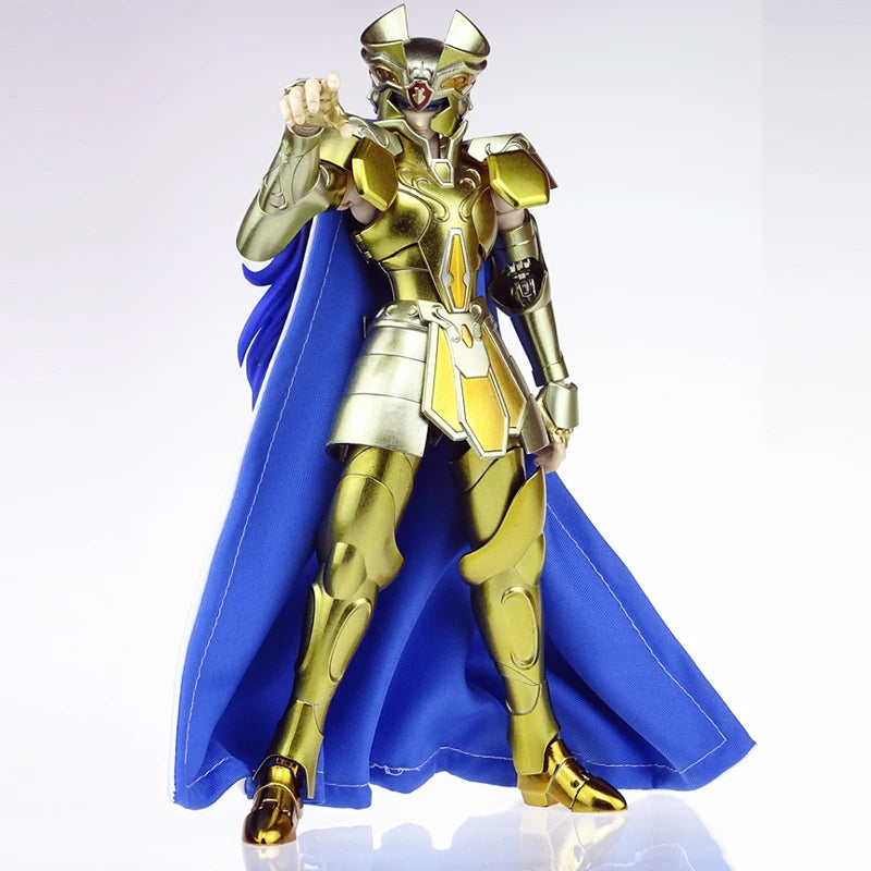 MST Saint Seiya Myth Cloth Aquarius Camus Leo Aiolia Capricorn Shura Gemini Saga Kanon Plus 3.0 Gold Knights of Zodiac Figure