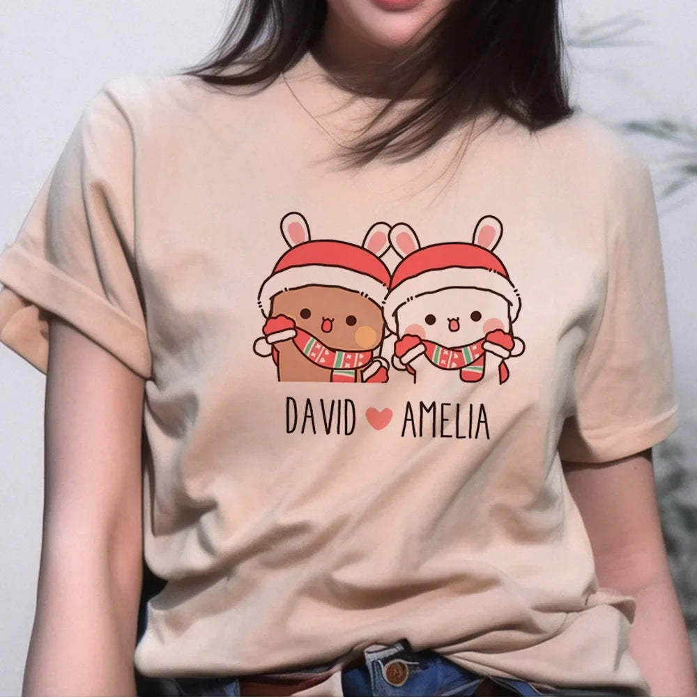 Bubu and Dudu Women’s Fashion Cartoon Tee - Casual Streetwear Designer Crop Top