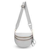 Women Checkered Bum Bag Casual Fanny Pack Large Capacity Crossbody Adjustable Strap Simple Shoulder Mommy Bag Daily Travel Tote