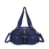Vintage Women Handbags Satchel Top-handle Handbag PU Shoulder Bag Dumpling Pack Give Gifts Shoulder Bags Phone Money Pack