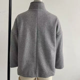 Women's Stand Collar Zip Jacket – Autumn/Winter