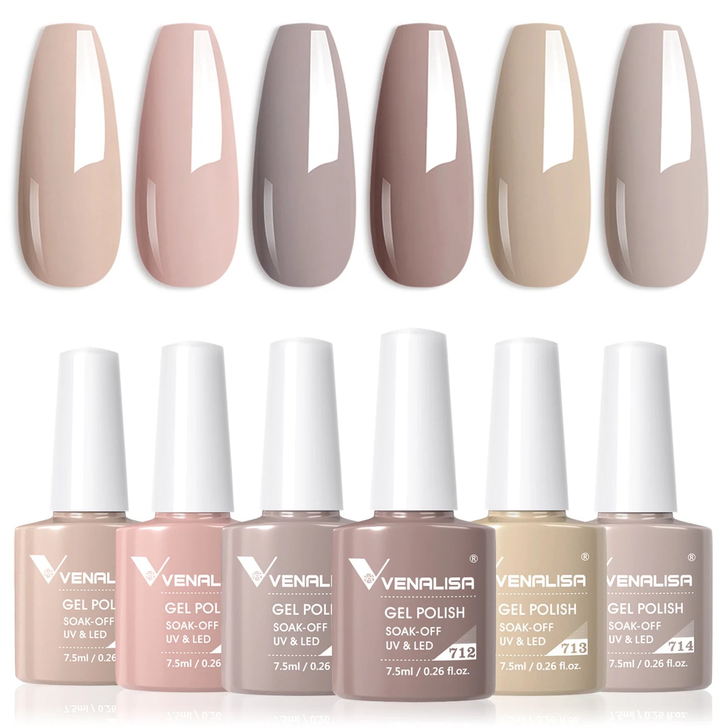 Venalisa HEMA-Free Gel Polish Kit – Autumn Color Collection