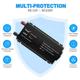 Pure Sine Wave Inverter | DC 12V to AC 220V | 1000W–3000W