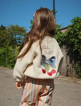 Kids' Sequin Lambswool Winter Jacket