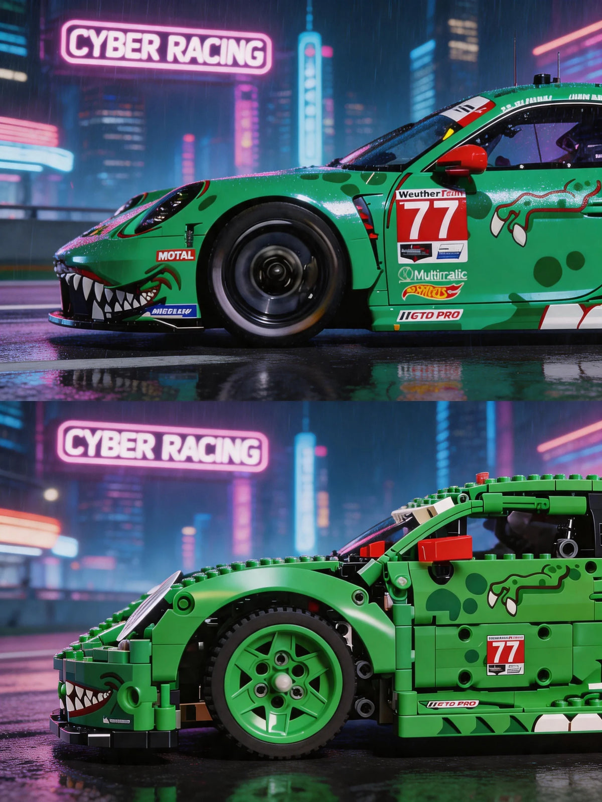 Racing Car Building Set for Teens & Adults
