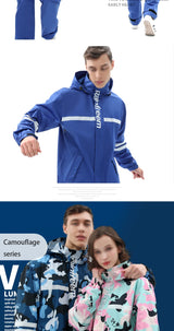 Waterproof Reflective Rain Suit – Jacket & Pants Set