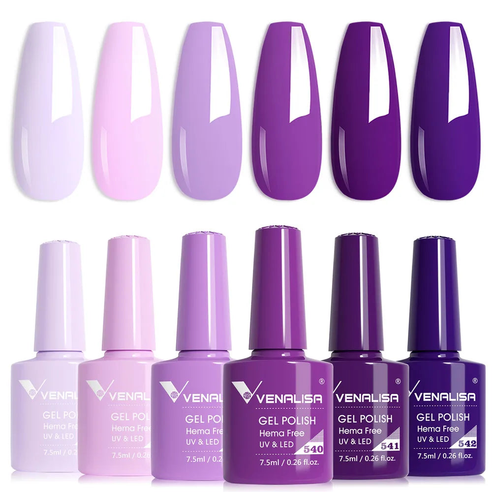 Venalisa TPO/HEMA-Free 6pc Gel Polish Kit 7.5ml