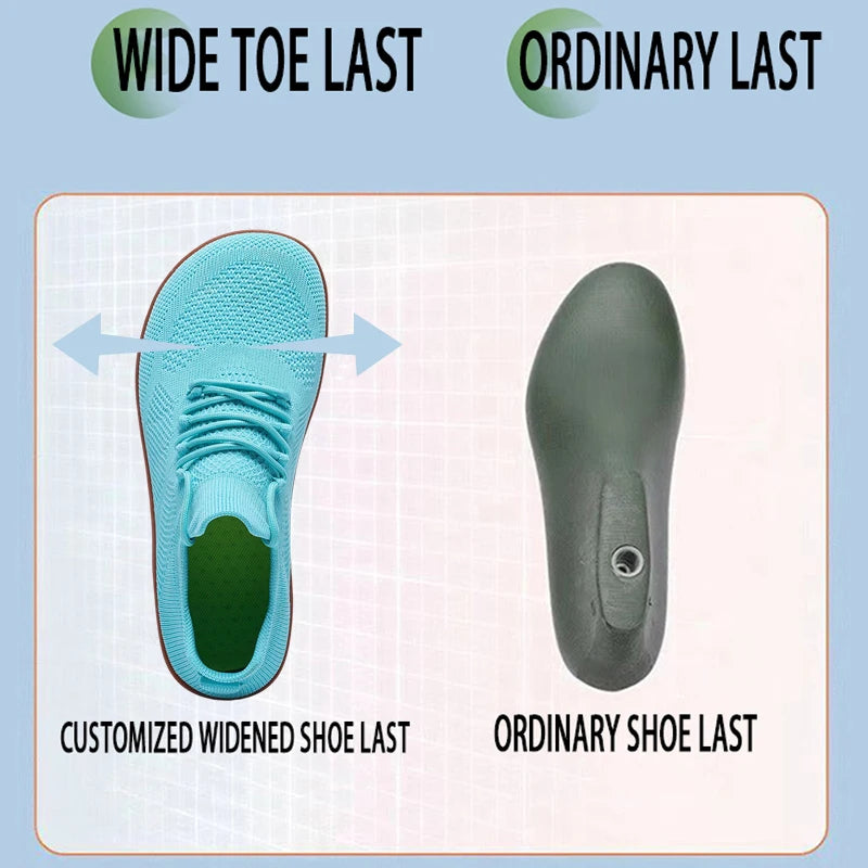 Minimalist Zero-Drop Barefoot Sneakers