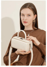 YANATARI Genuine Leather Woman Bag Shoulder Bag Handbags Ladies Crossbody Bags Luxury Designer Minimalism Bag Mini Bag White