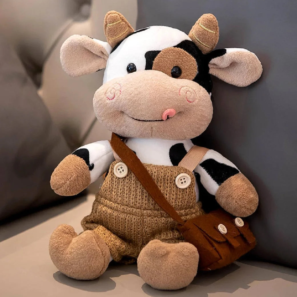 Adorable Plush Cow Doll