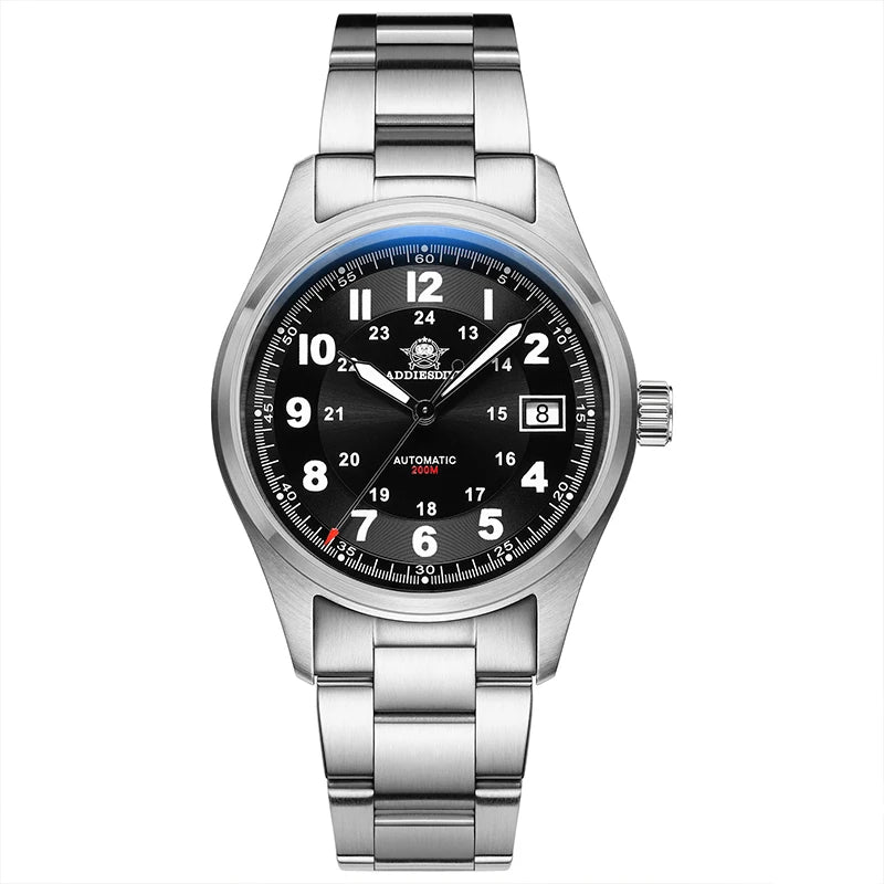 ADDIESDIVE Luxurious Men's Automatic Watch NH35A Mechanical Watch Sapphire Glass 200m Waterproof Analog Luminous Watches AD2048
