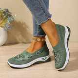 Comfort Women Closed Toe Mules Sandals Floral Embroidery Hollow Mesh Slip On Wedge Platform Lightweight Daily Walkin Lady Shoes
