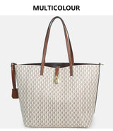 CH Elegant Light Luxury Practical With Bags Pure Color Simple Large Capacity Casual Resistant Brand Women's Bag Shoulder Bag