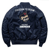 Men's MA-1 Flight Bomber Jacket | Classic Military Cargo Style Coat