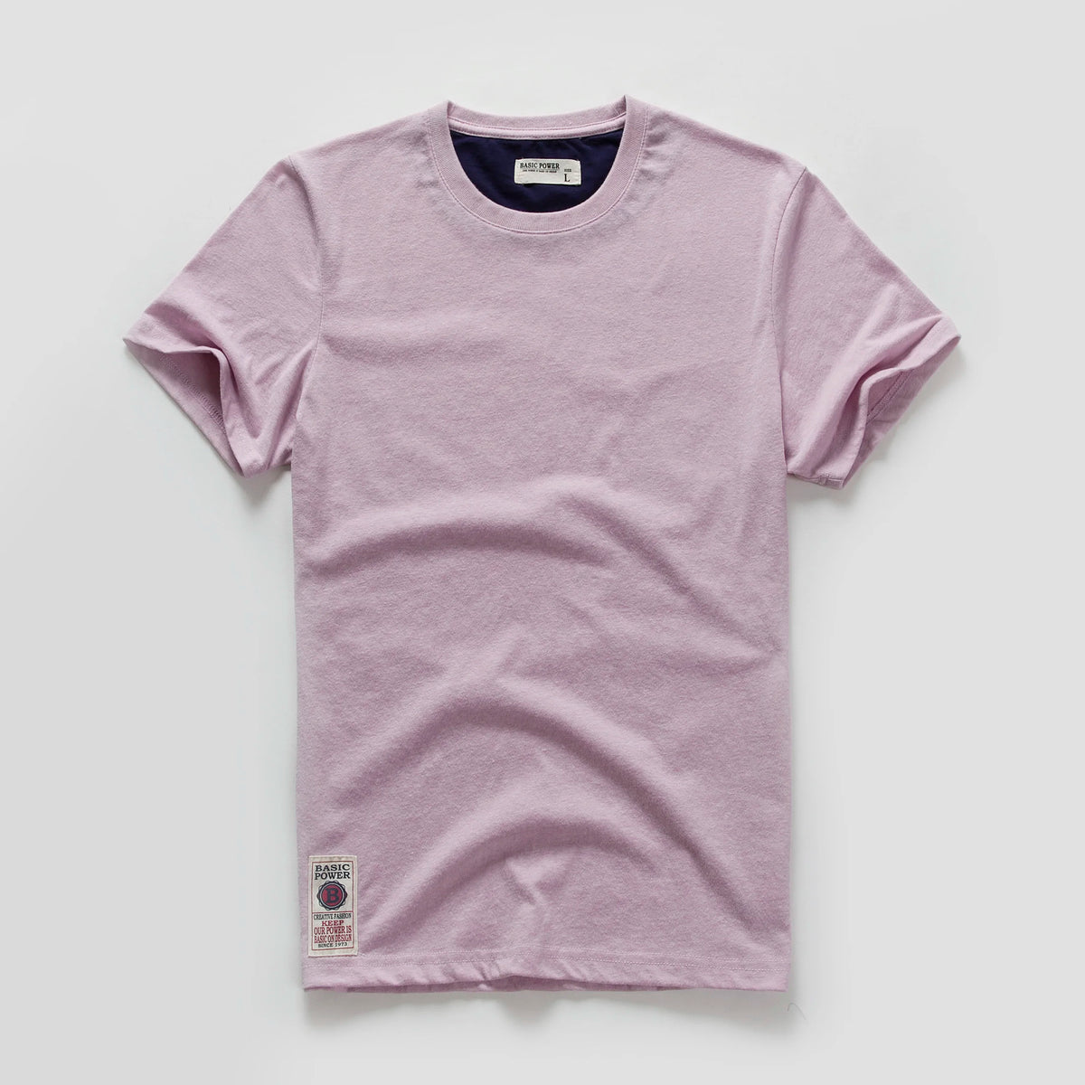 Men's T-Shirt Cotton Solid Color T Shirt Men Casual O-Neck Basic T-Shirt Male High Quality Classical Tops
