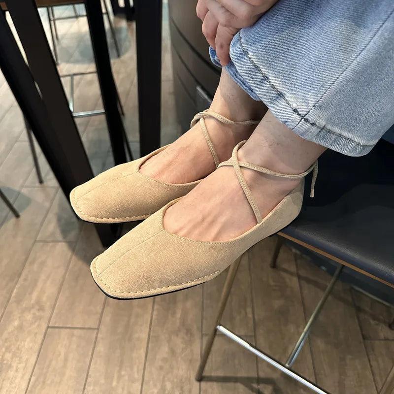 Bailamos Women's Elegant Ballet Flats | Soft Leather