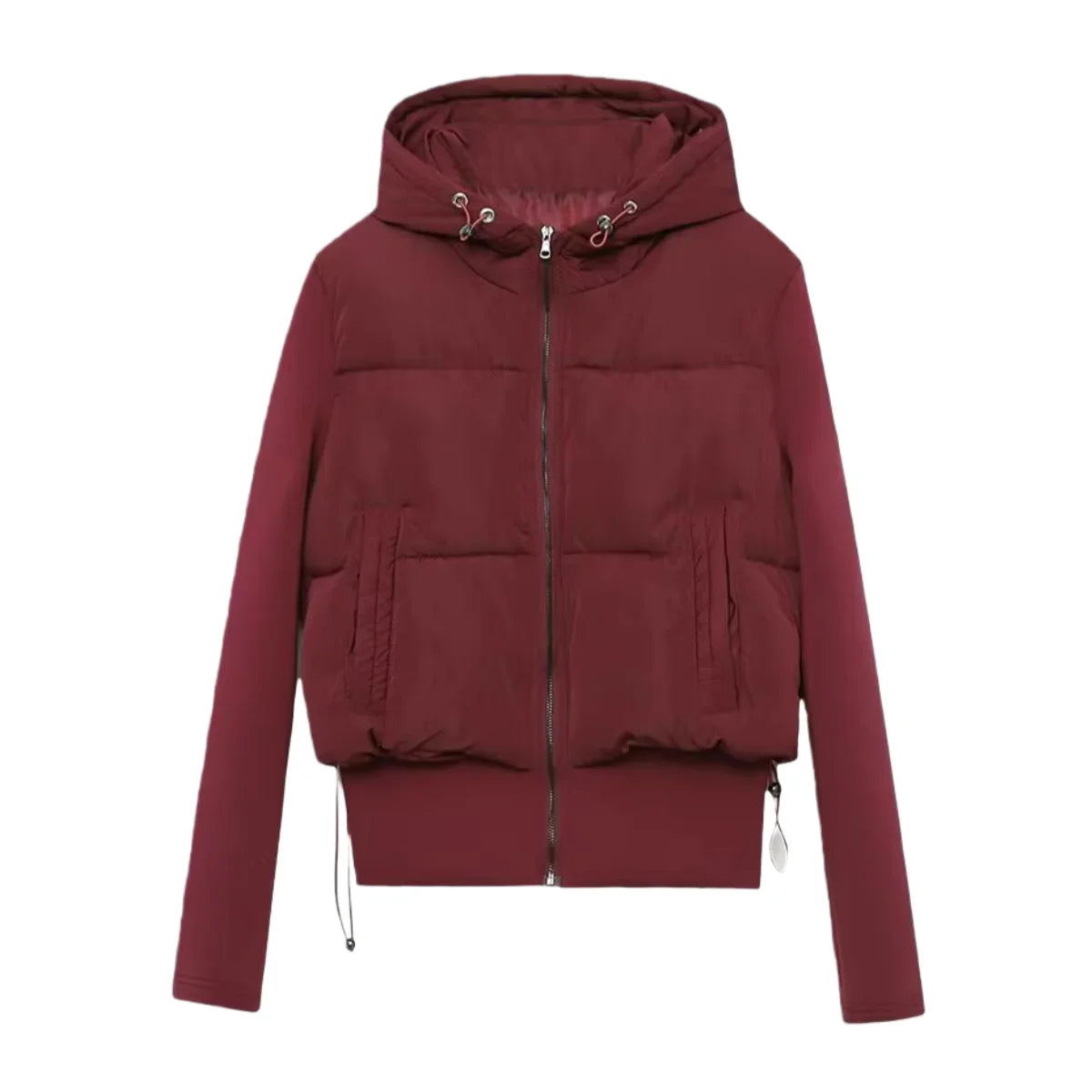 Women’s Autumn Slim-Fit Hooded Cotton Parka