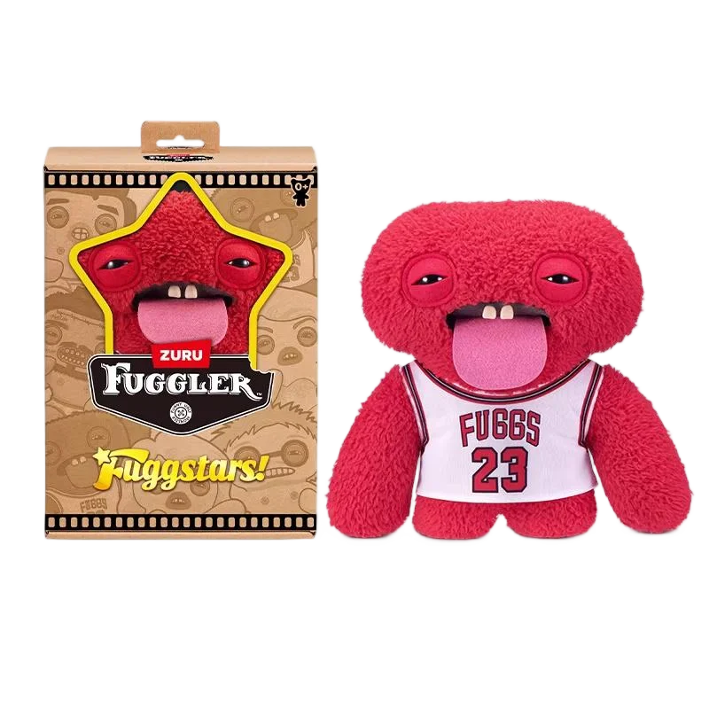 Original Fuggler Funny Ugly Teeth Monster Plush Toy Fugg Old Fogies Alley Cats Care Bears Powerpuff Girls Stuffed Plushies Dolls