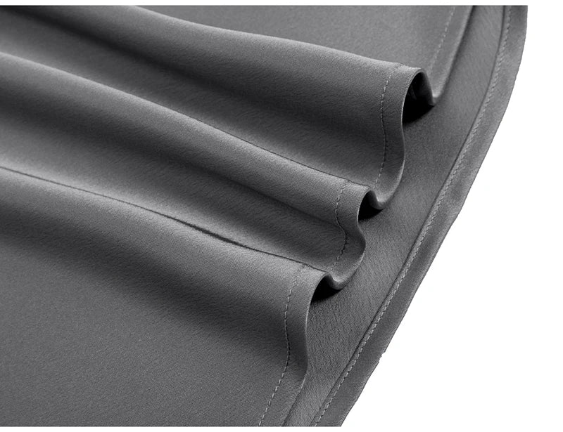 Women's Satin Maxi Skirt – Elegant Ankle-Length