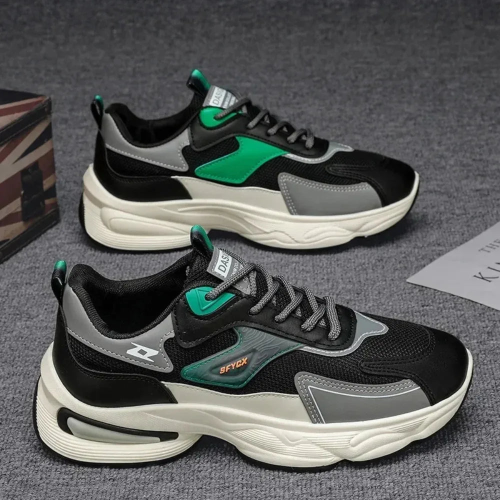 2026 New Student Running Shoes Summer Shock Absorb Rebound Cushion Sneakers Men Physical Training Sport Tenis Masculino