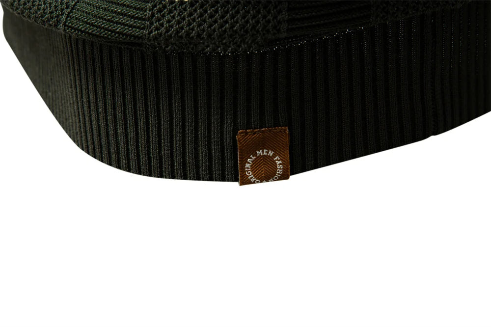 AIOPESON Men's Striped Mesh Polo Shirt | Breathable & Elegant