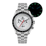 Watchdives WD1863 New Multifunctional Quartz Watch Black VK63 Sports Chronograph Watch Bubble Sapphire Waterproof 100 Wristwatch