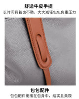 Genuine Leather Tote Bag Luxury Designer Women's Shoulder Bag Large Capacity Women Bags High Quality Soft Cowhide Female Handbag