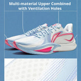 Li-Ning Men's SHINING 3 Professional Basketball Shoes BOOM Cushion Lightweight Breathable LiNing Competition Sneakers ABAW007