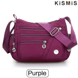 Fashion Women Waterproof Crossbody Bag Casual Single Shoulder Handbag Messenger Bag Oxford Material