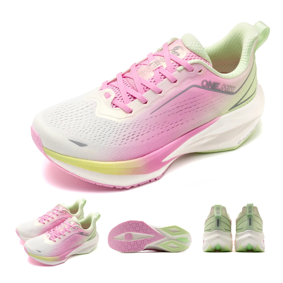 ONEMIX Outdoor Jogging Running Shoes for Men Super Light Outdoor Athletic  Sneakers Elevator Antislip Walking Shoes Female