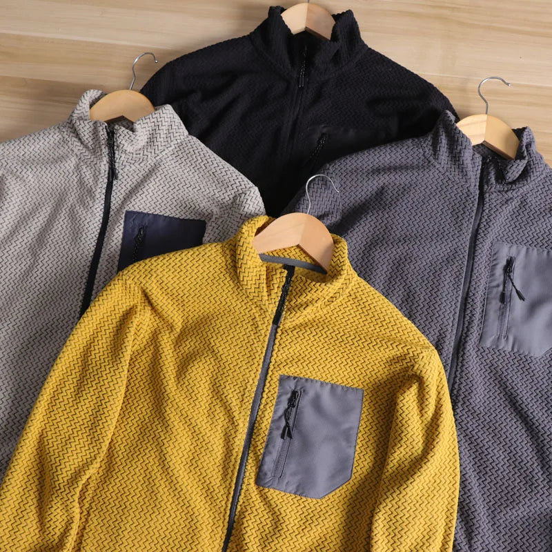 Lightweight Quick-Dry Fleece Jacket for Men