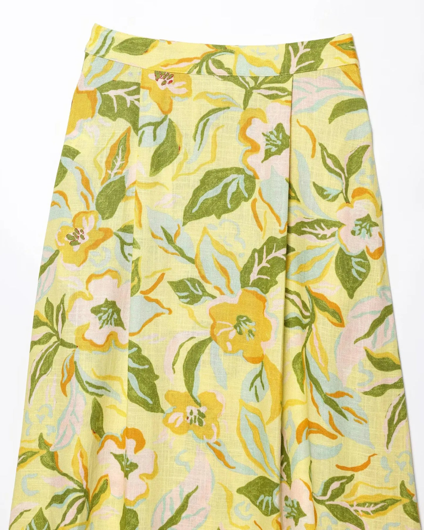 TFMLN Women Floral Print Skirt Two Piece Set Sexy Crop Sling Camisole Casual Beach Holiday Style A-line Skirts Sets Female New