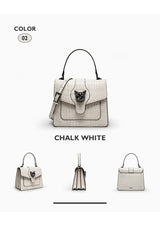 Bafelli Genuine Leather Structured Shoulder Bag