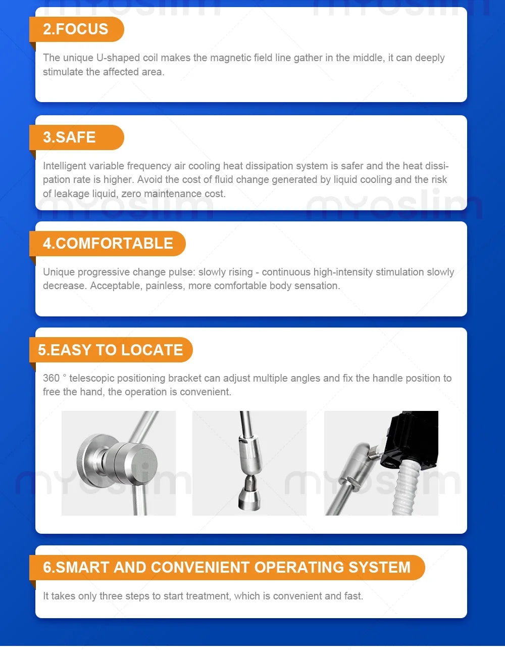 Portable Emtt Physio Magneto Therapy Magnetoterapia Pain Relief PEMF Sports Injury Therapy Magnetotherapy Physiotherapy Machine