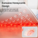 Upgraded Hello Face L7 Large Red Light Therapy Mat 792pcs LEDs 660 & 850nm Infrared Light Therapy Pad For Full Body Pain Relief