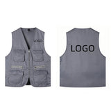 Men's Multi-Pocket Safari Vest – Lightweight All-Season Outerwear