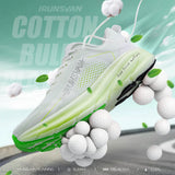 Irunsvan Qfeng1.0 Dual-color Dual-density Carbon Plated Running Shoes Shock-absorbing Lightweight Men's Water-repellent Sports