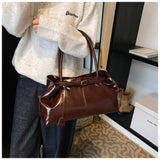 Vintage Handbag for Women Large Capacity 2026 New Underarm Commuting Bag Fashion Female Casual Single Shoulder Tote Bag Handbags