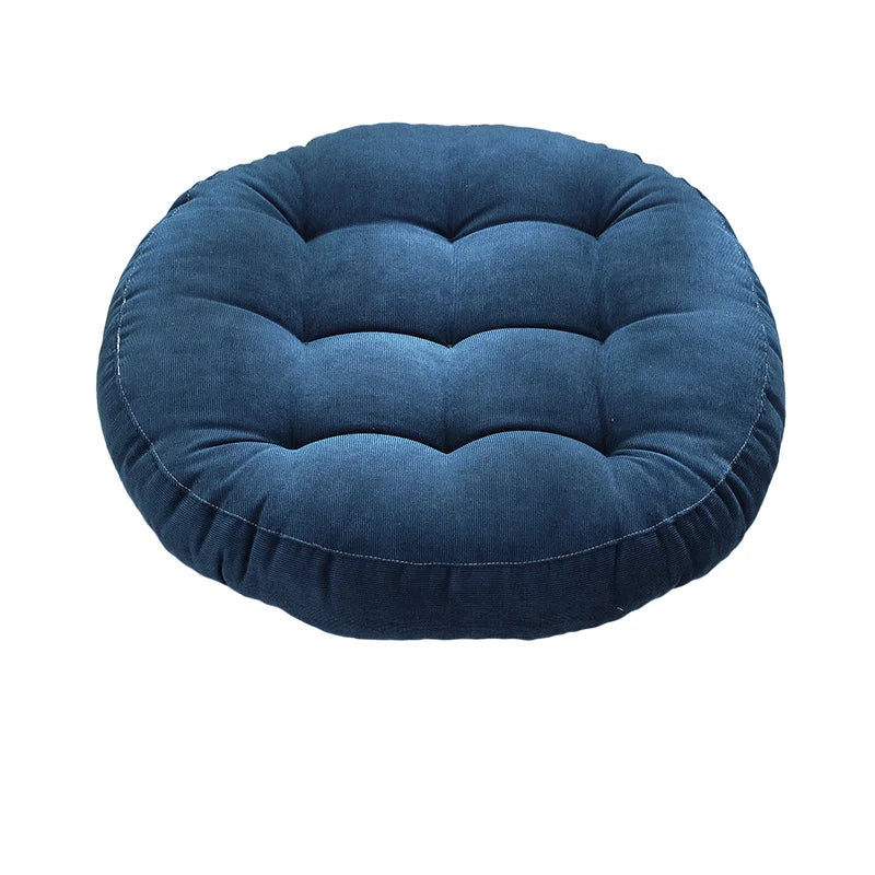 Round Floor Cushion Seating for Adults,Tufted Thick Meditation Cushion for Floor Seating Yoga Living Room Office