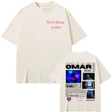 Omar Courtz 2026 Tour Cotton Graphic T-Shirt
