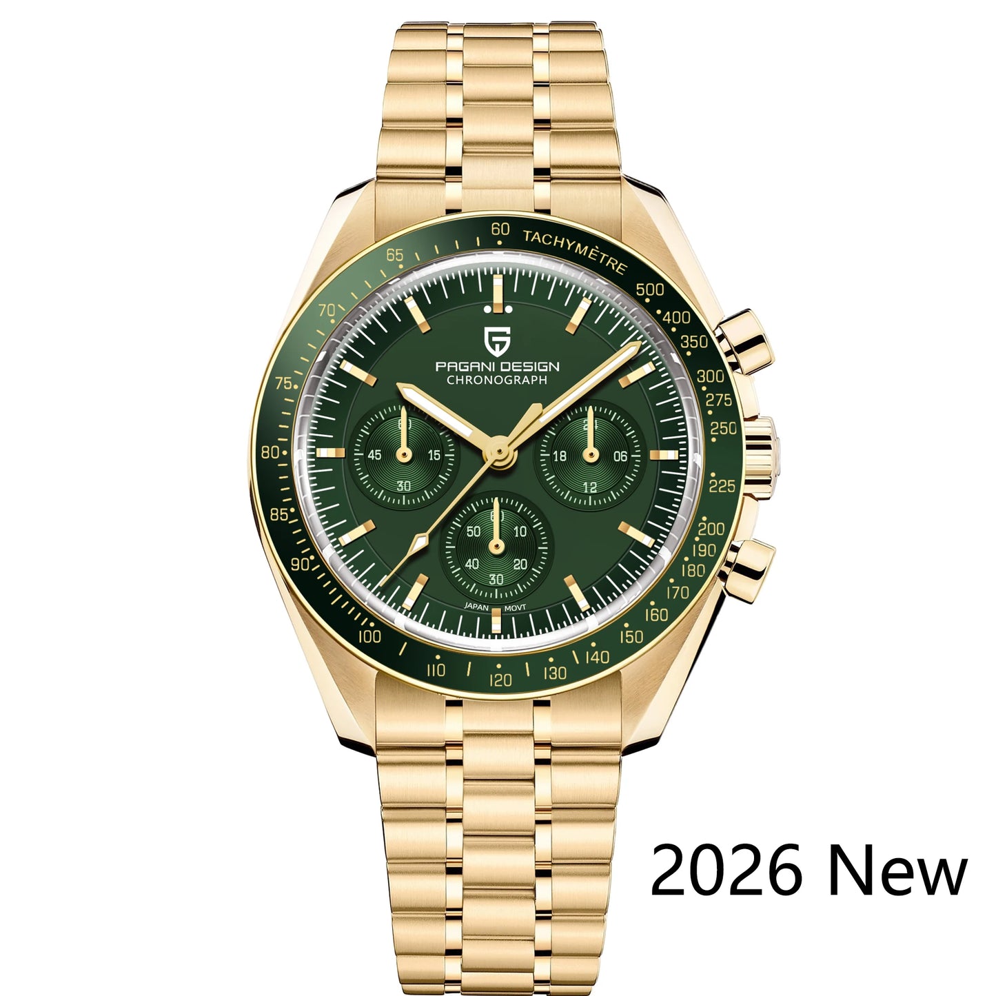 2026 New PAGANI DESIGN AK Project Mars Men's Watches Luxury Quartz Watch Men AR Sapphire Speed Sport Chronograph Automatic Date