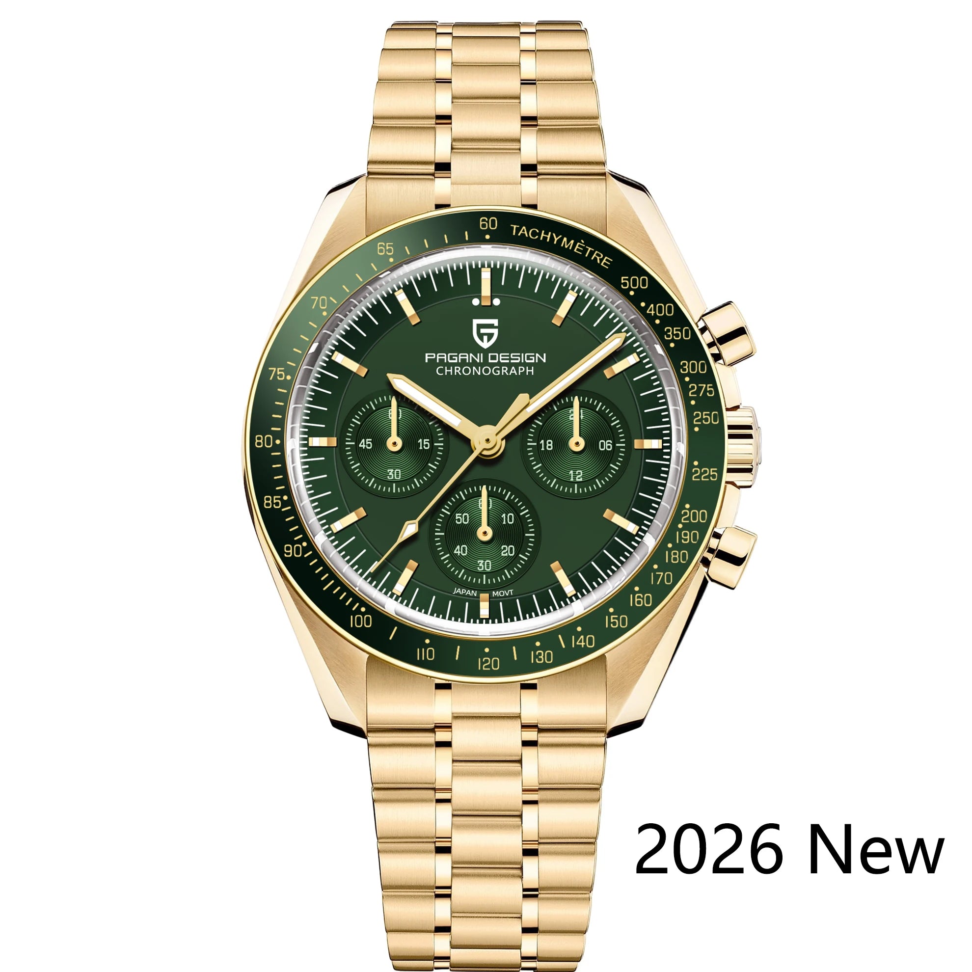 2026 New PAGANI DESIGN AK Project Mars Men's Watches Luxury Quartz Watch Men AR Sapphire Speed Sport Chronograph Automatic Date