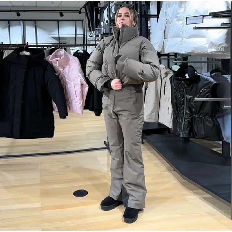 All-in-One Thermal Ski Jumpsuit