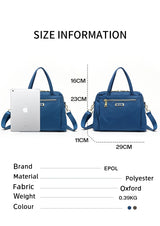EPOL Large Capacity Women's Handbags Fabric High Quality Fashion Shoulder Bags Multiple Pockets Casual Waterproof Tote Bags 7253