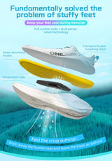 ONEMIX New O-Resilio Running Shoes for Men Lifestyle Jogging Shoes Lightweight Wearable Leisure Sneakers Outdoor Sports Shoes