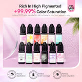 Saviland 12-Color Airbrush Gel Nail Polish Set