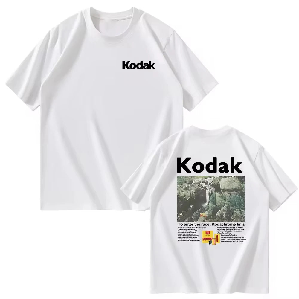Kodak Polychrome Rainbow Graphic Tee — Unisex Vintage Retro Cotton T-Shirt